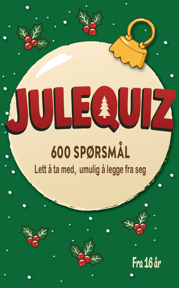 Julequiz, omslag