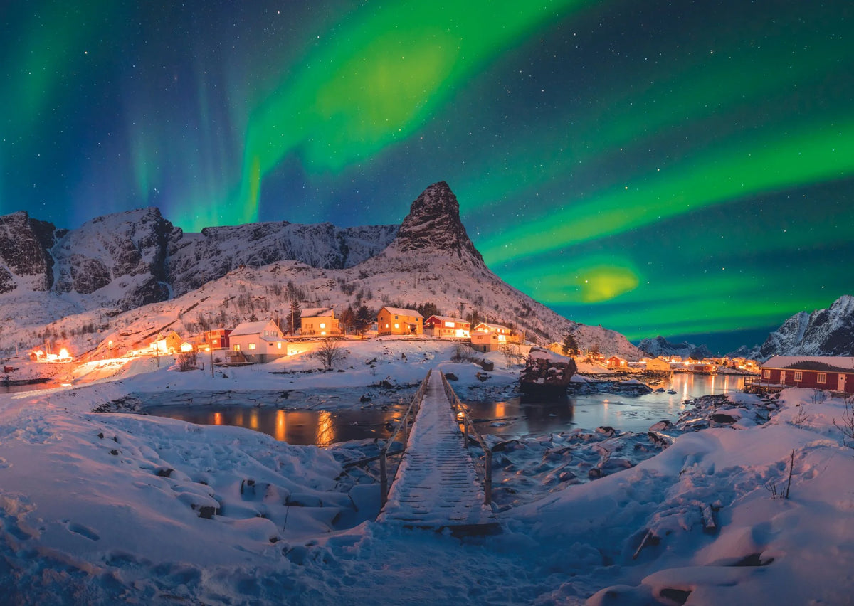 Hammarskaftet over Reine i Lofoten — motivet i full størrelse