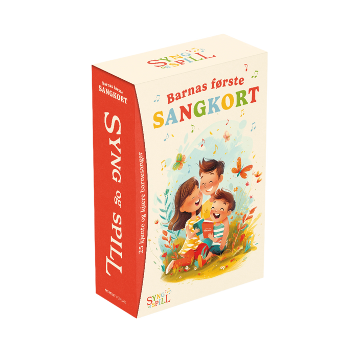 Barnas første sangkort - Syng og Spill