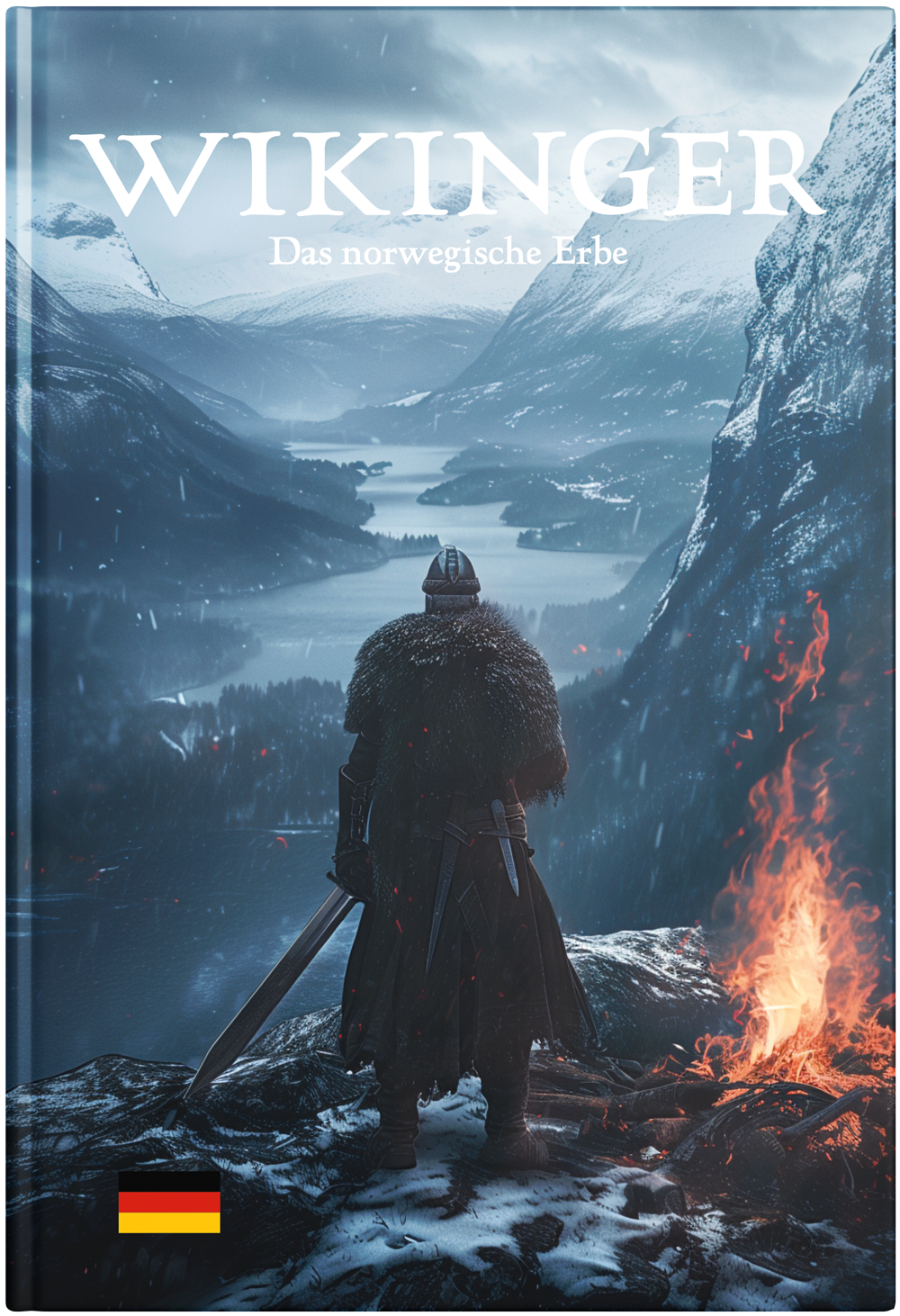 Wikinger: das norwegische Erbe — Buchmockup