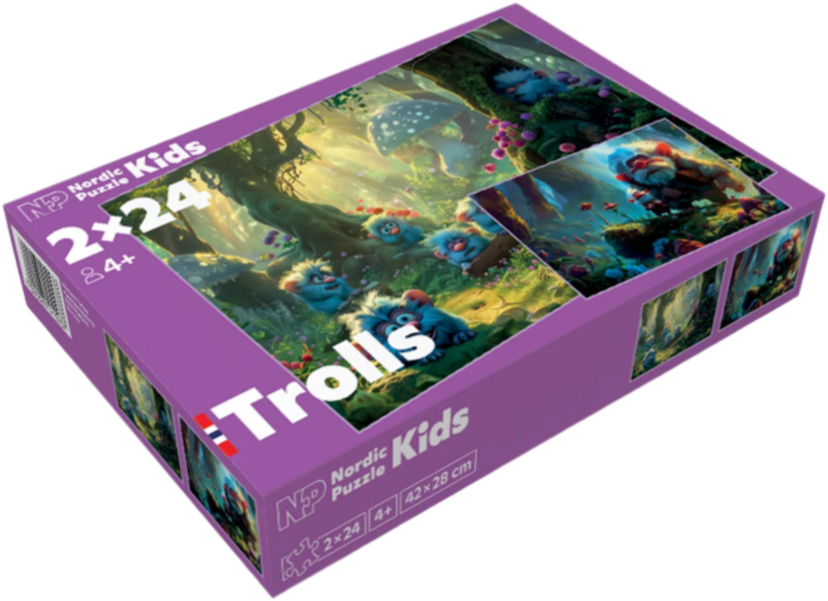 kort:puslespill-barn-2x24-troll