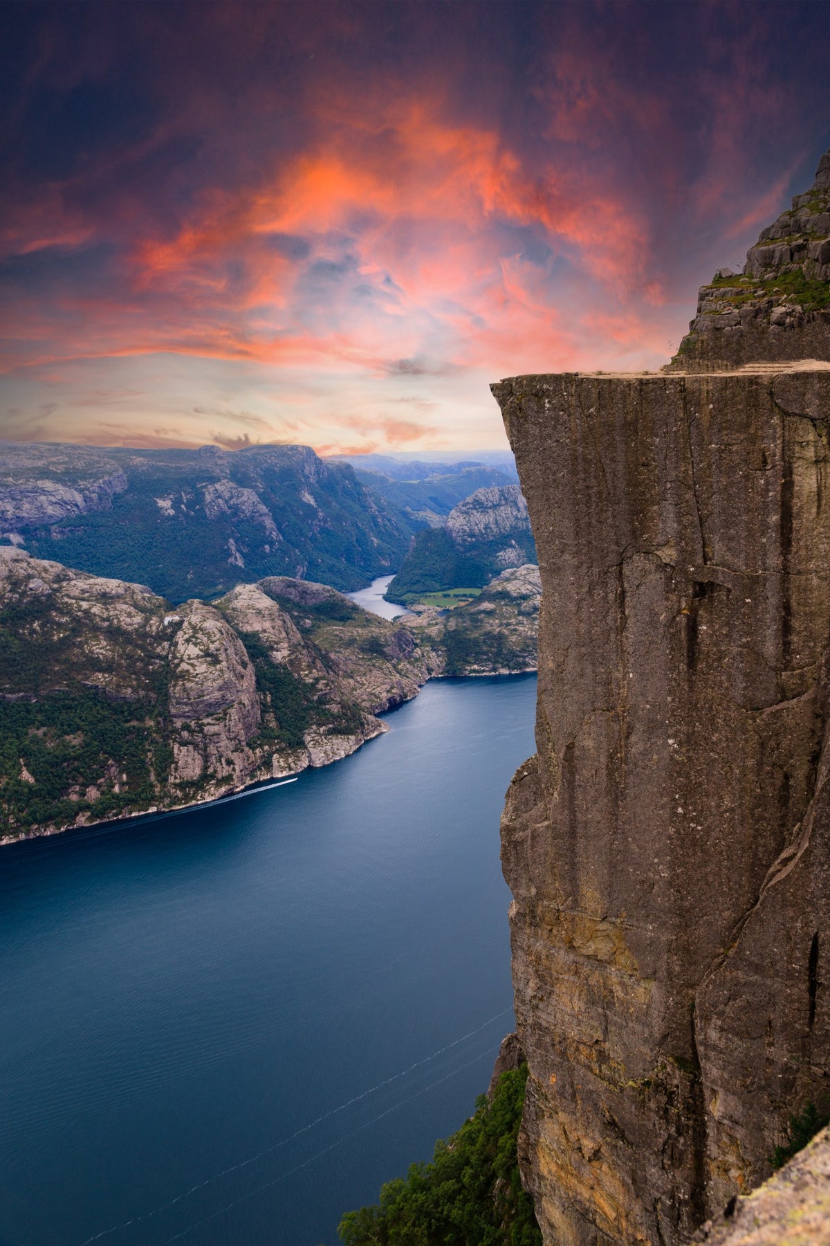 Preikestolen — motivet på puslespillet